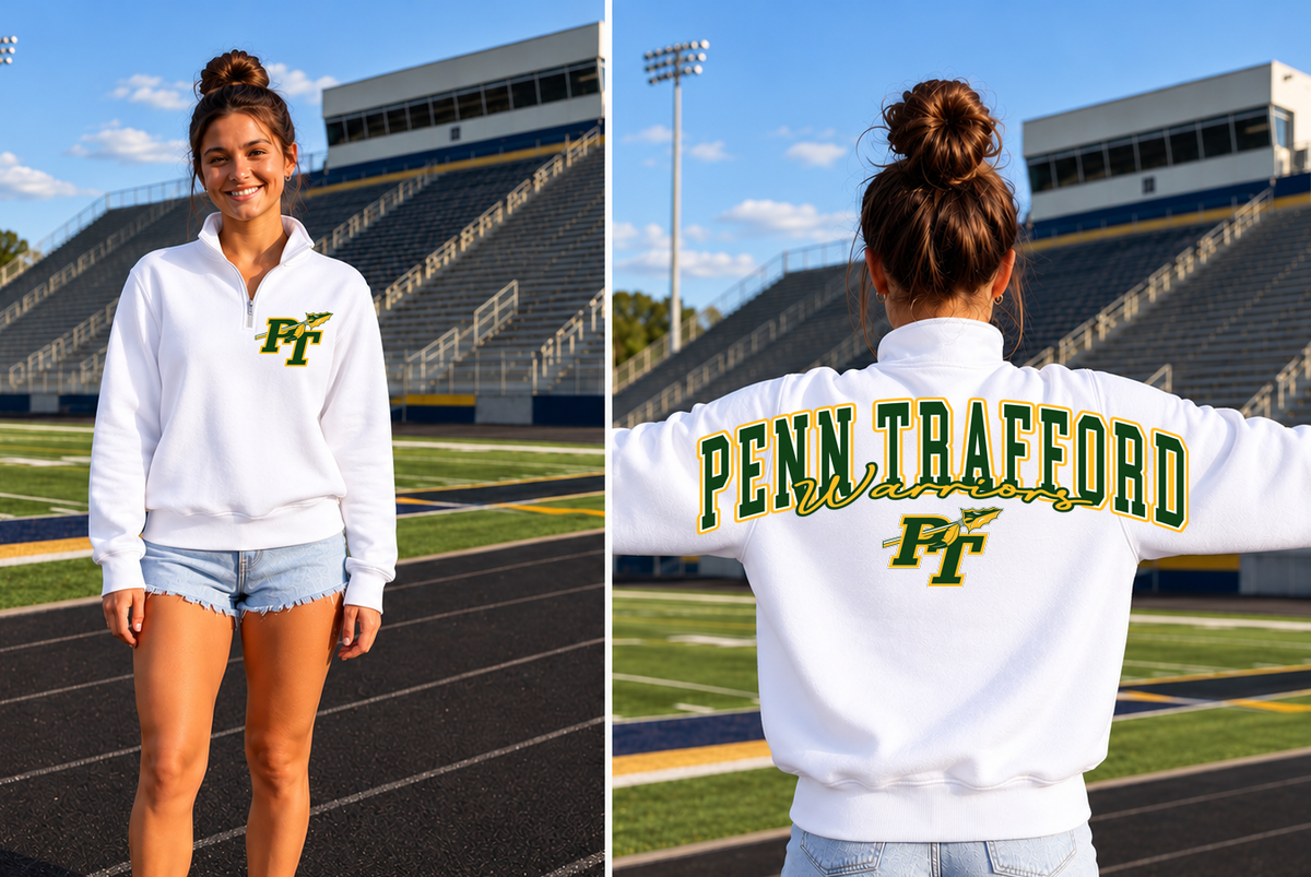 PT Warriors Stretch Back - Gildan Unisex Quarter Zip