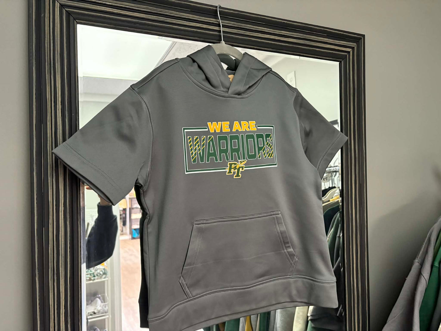 We are PT - Youth Short Sleeve Hooded Performance Pullover