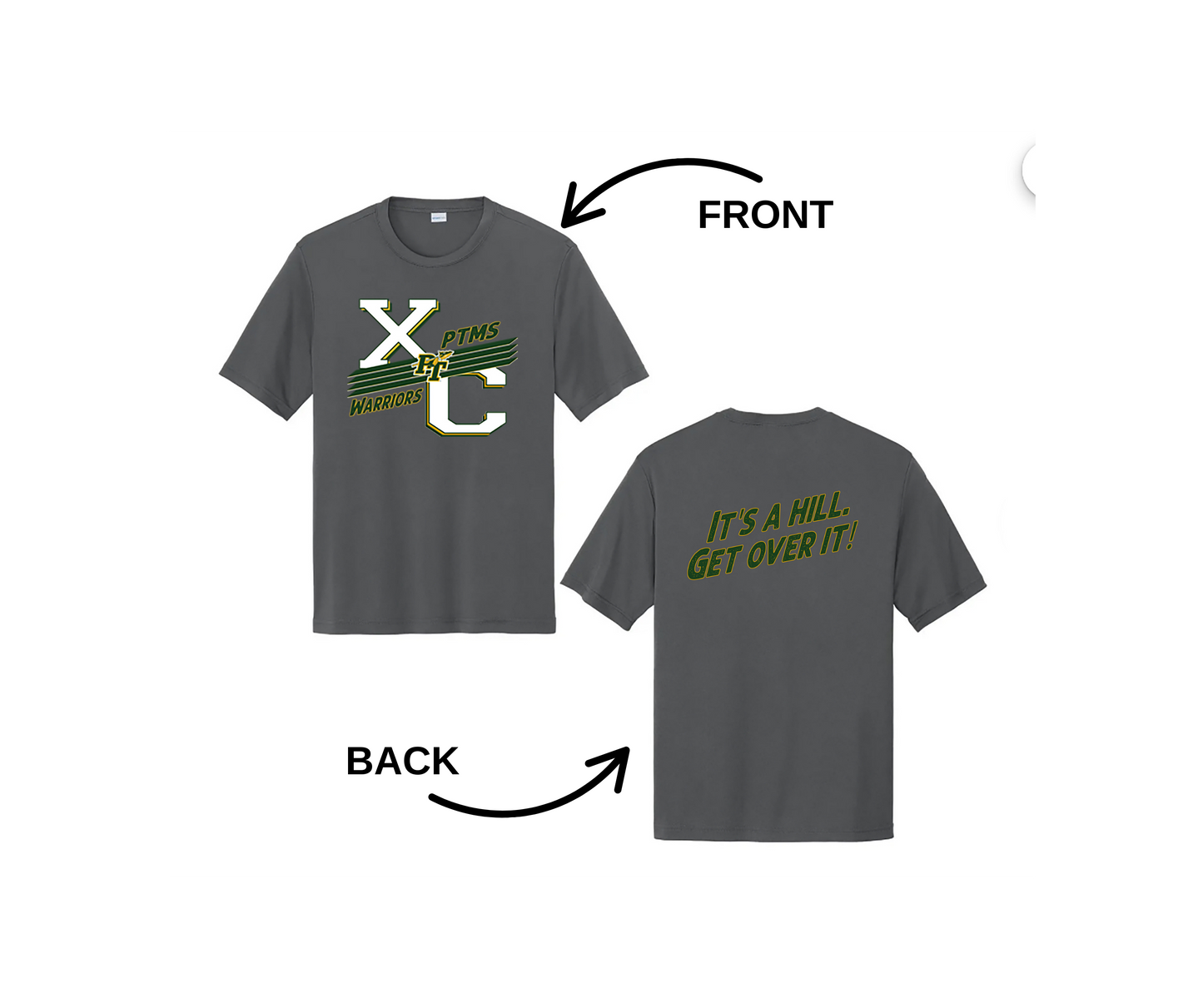 PTMS XC Team Shirt - A4 Dri-Fit T-Shirt