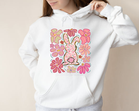 Boho Bunny - Adult Hoodie