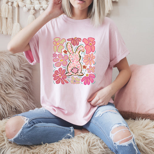 Boho Bunny - Adult Unisex T-Shirt