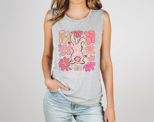 Boho Bunny - Muscle Tank