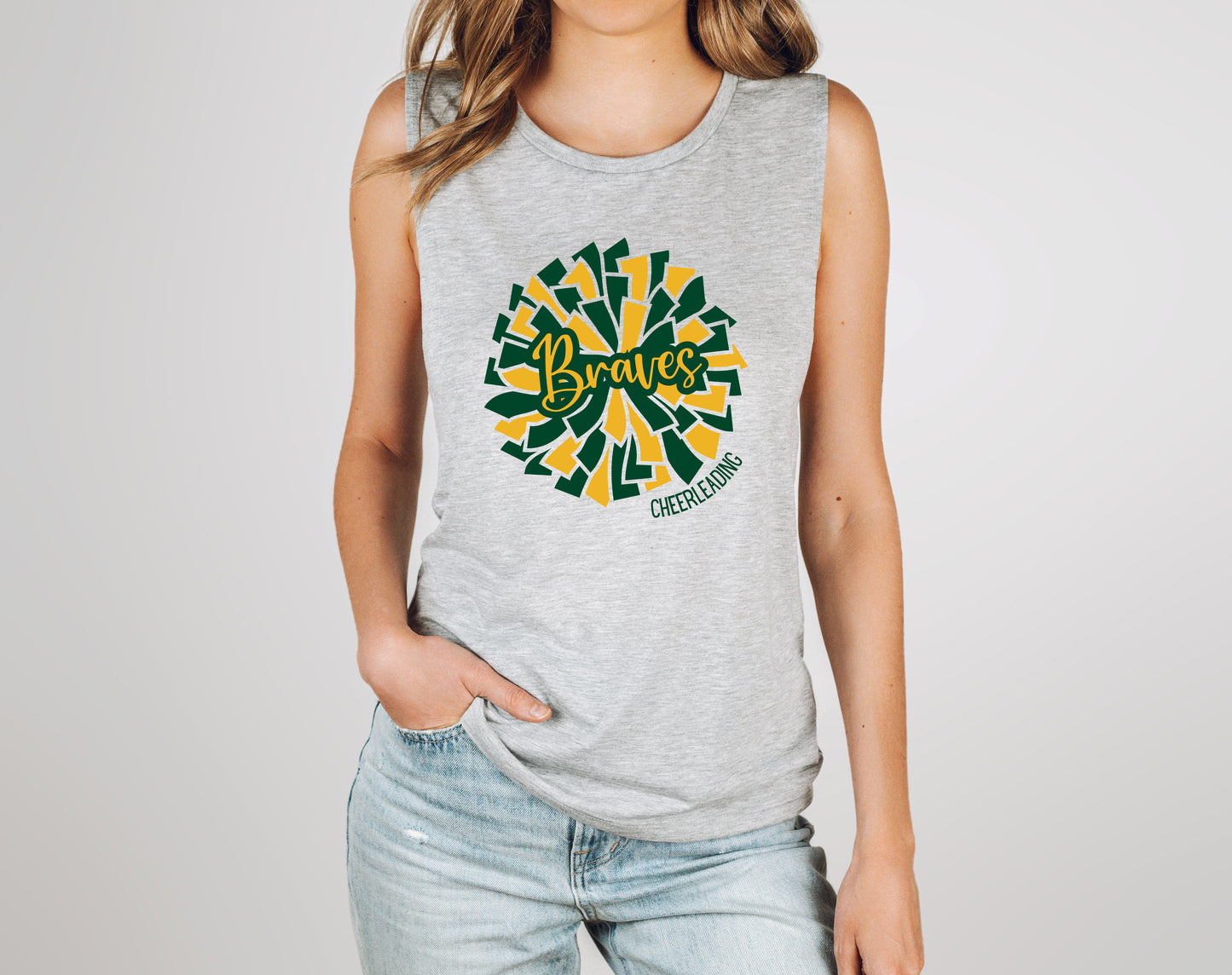 Braves Cheer - Muscle Tank