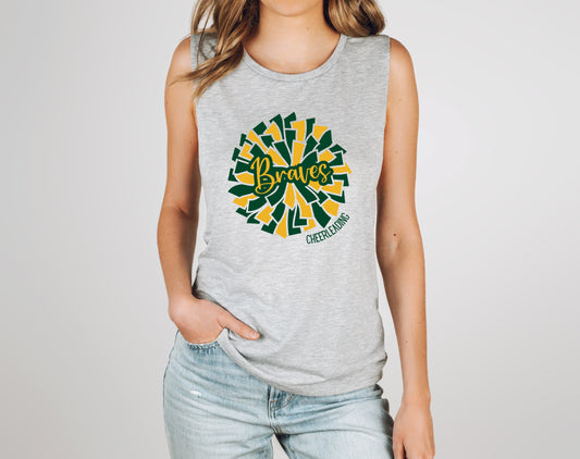Braves Cheer - Muscle Tank