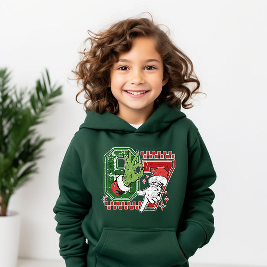 Christmas 6 7 - Youth Hoodie