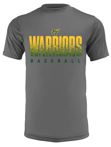 Warriors Baseball 2 - Adult A4 Dri-Fit T-Shirt