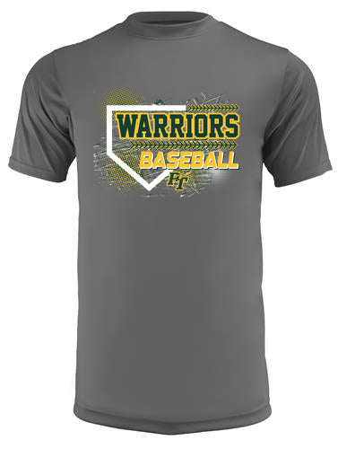Warriors Baseball 22 - Adult A4 Dri-Fit T-Shirt
