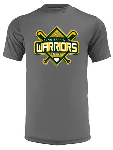 Warriors Baseball Bats - Adult A4 Dri-Fit T-Shirt