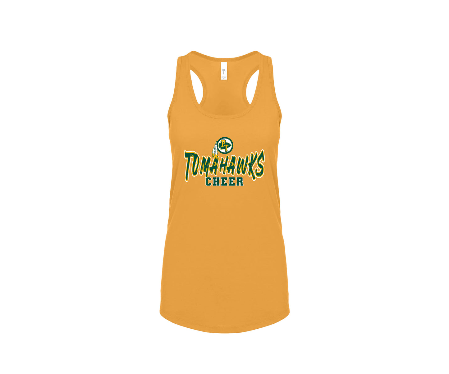 PTMAA Tomahawks Cheer - Racer Back Tank
