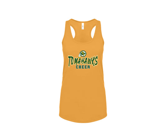 PTMAA Tomahawks Cheer - Racer Back Tank