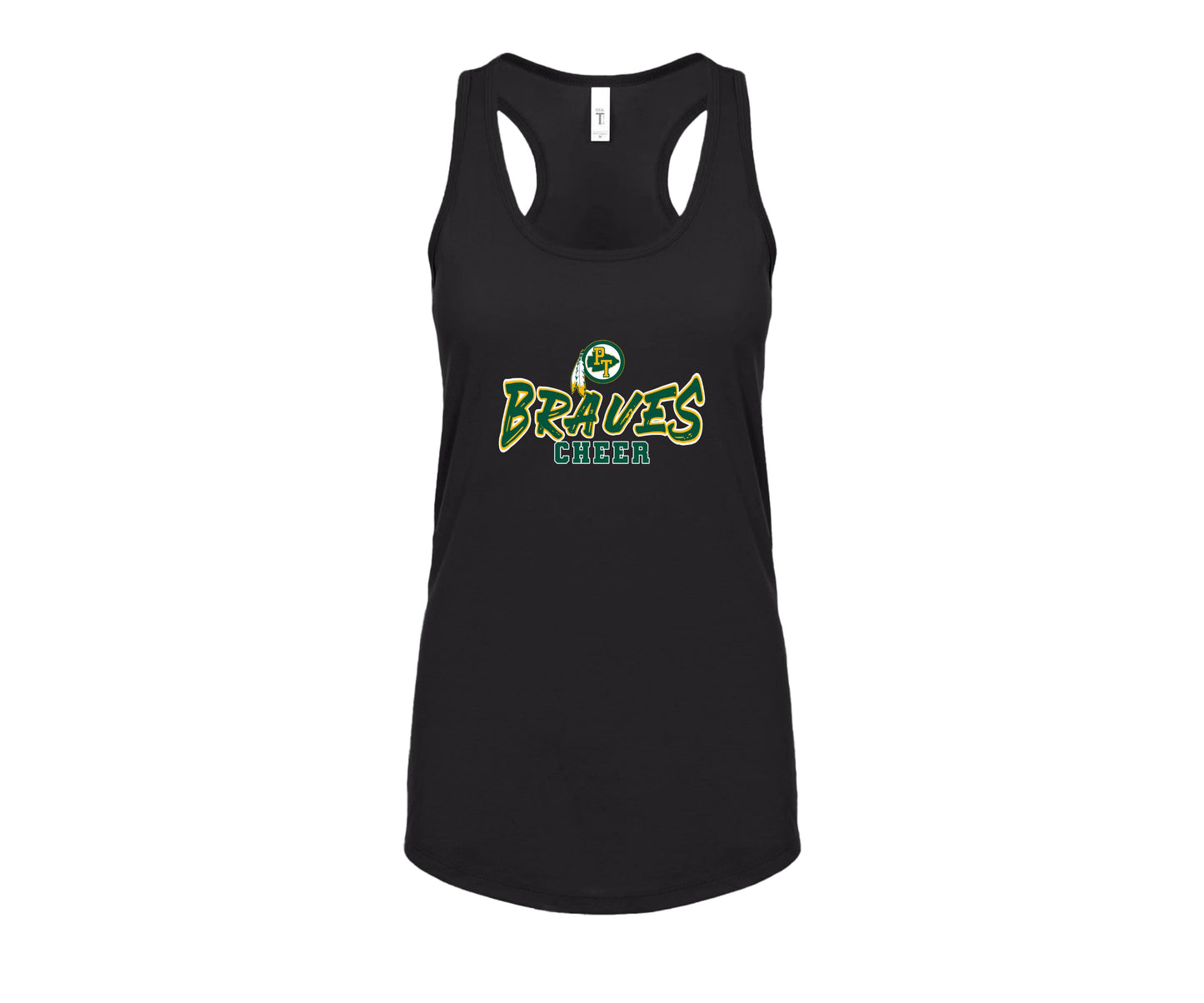 PTMAA Braves Cheer - Racer back Tank