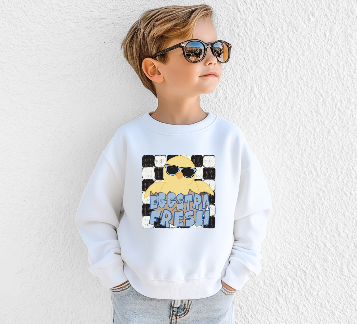 Eggstra Fresh - Youth Crew Sweatshirt