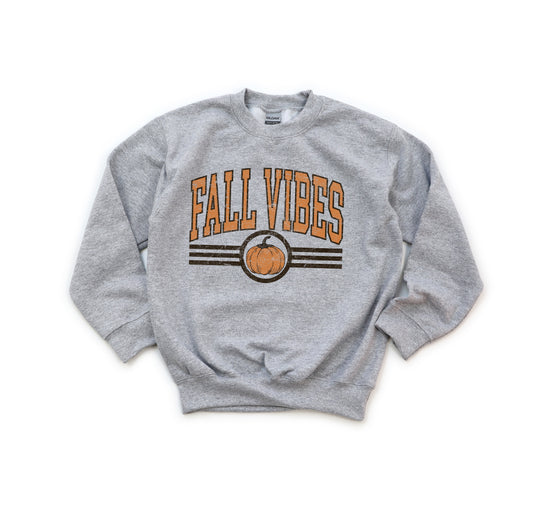 Fall Vibes - Youth Crew Sweatshirt