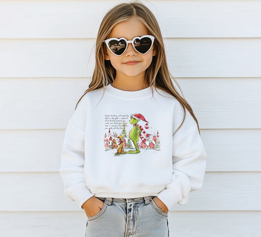Grinchmas 2 - Youth Crew Sweatshirt