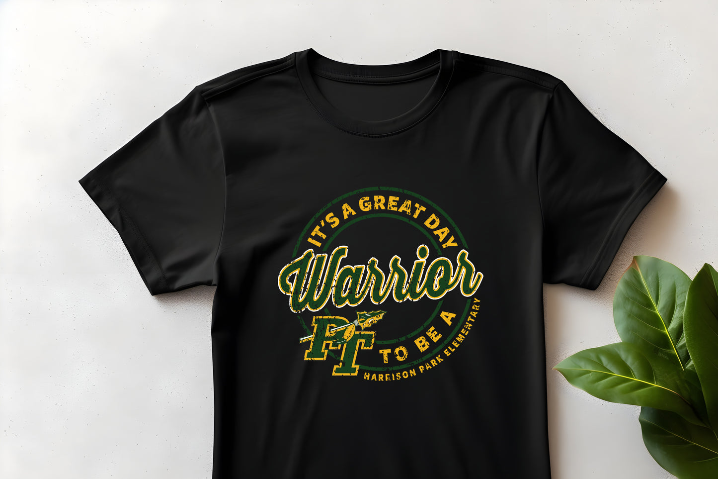 Great Day to Be A Warrior Harrison Park - Adult Unisex T-Shirt