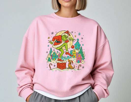 Grinchmas 3 - Adult Crew Sweatshirt