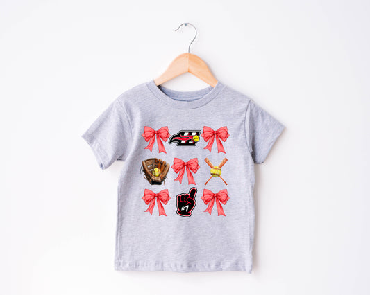 Heat Coquette Bows - Toddler T-Shirt