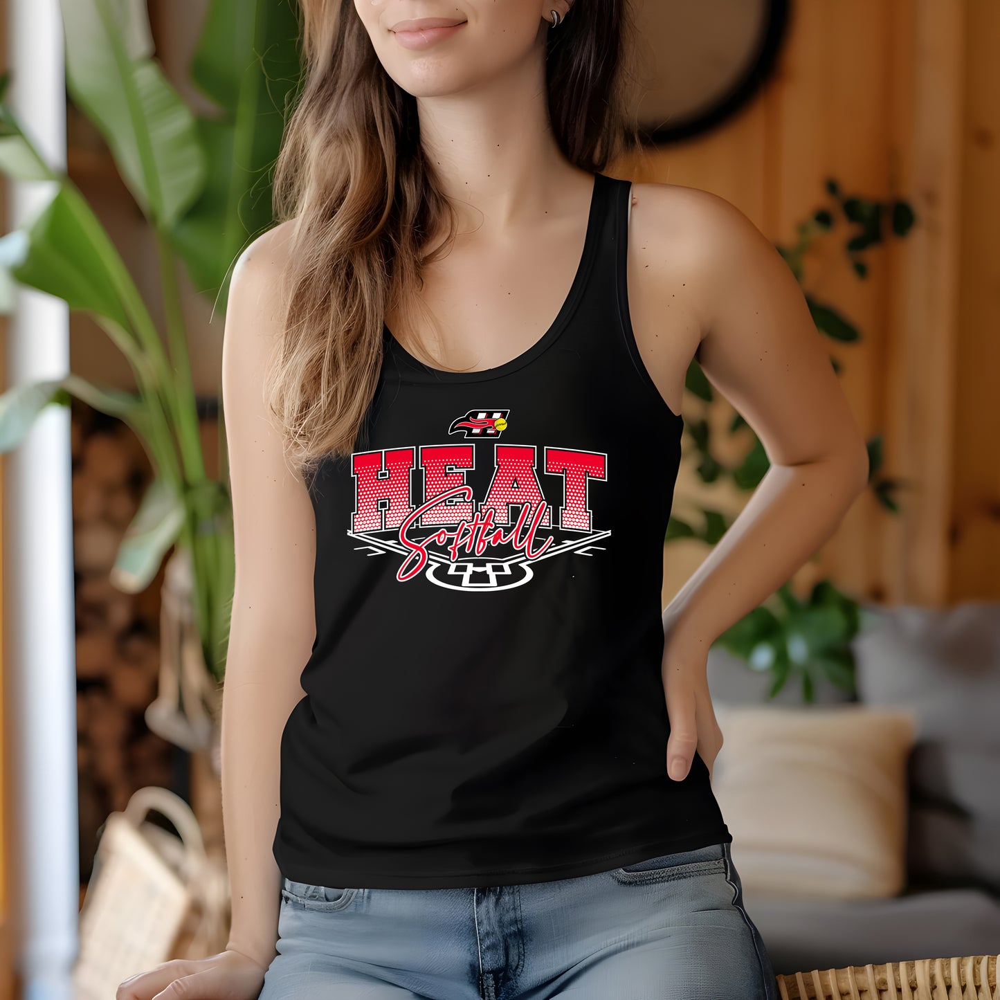 Heat Softball 1 - Flowy Tank