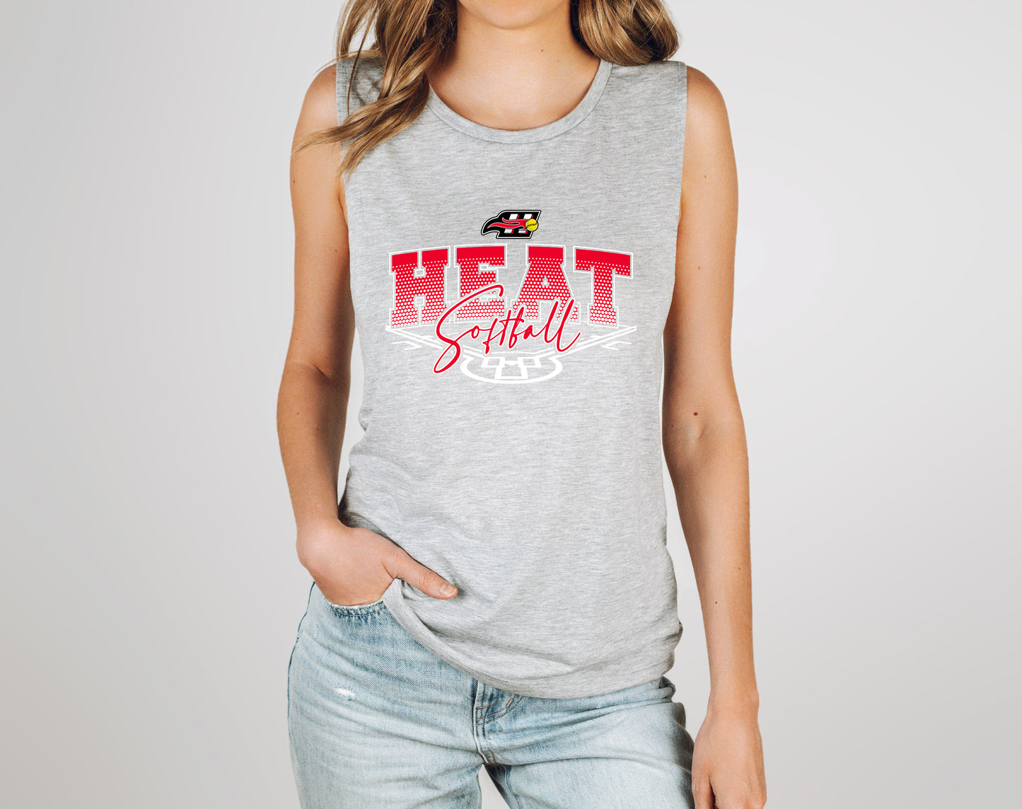 Heat Softball 1 - Muscle Tank