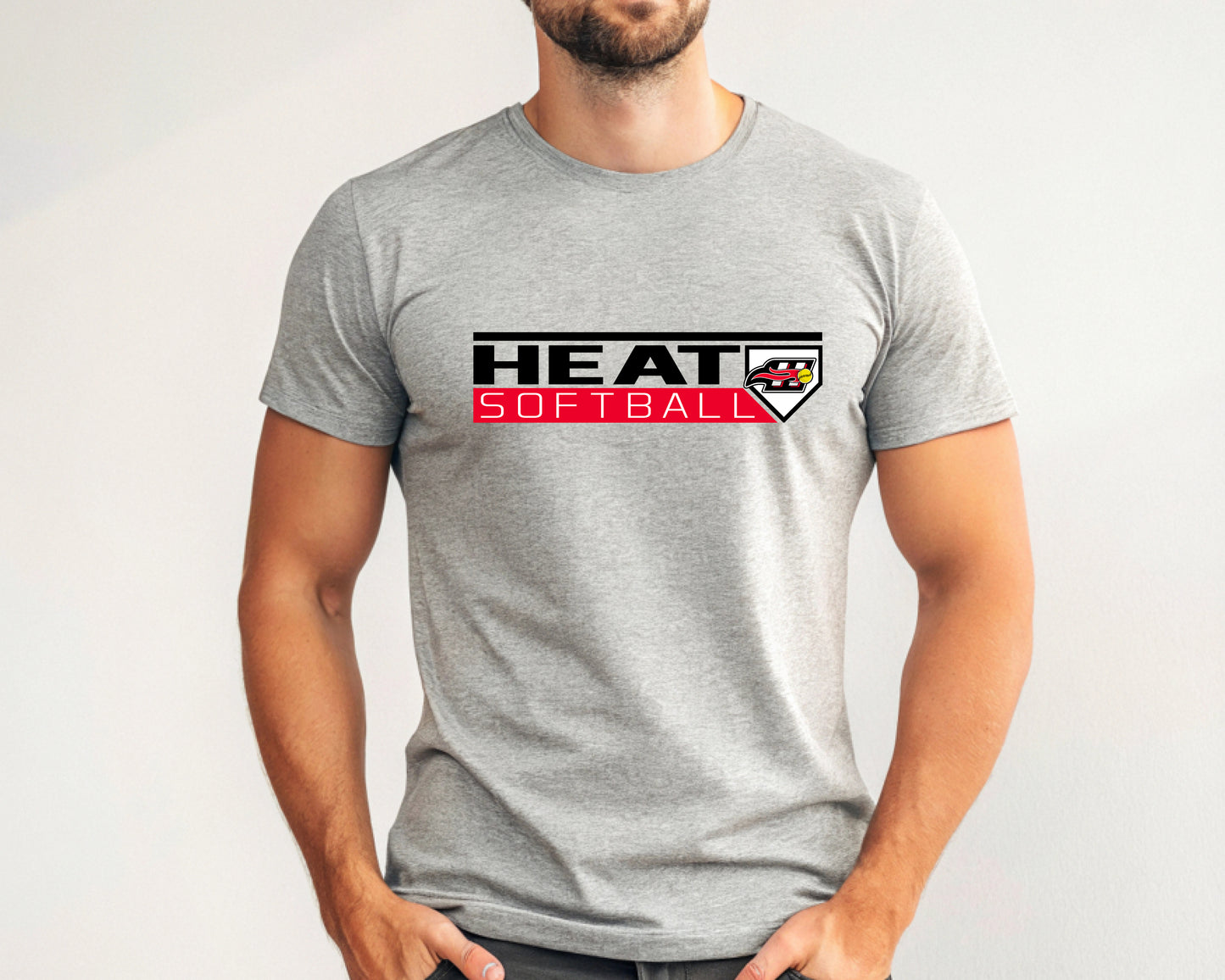 Heat Softball 2 - Adult Unisex T-Shirt