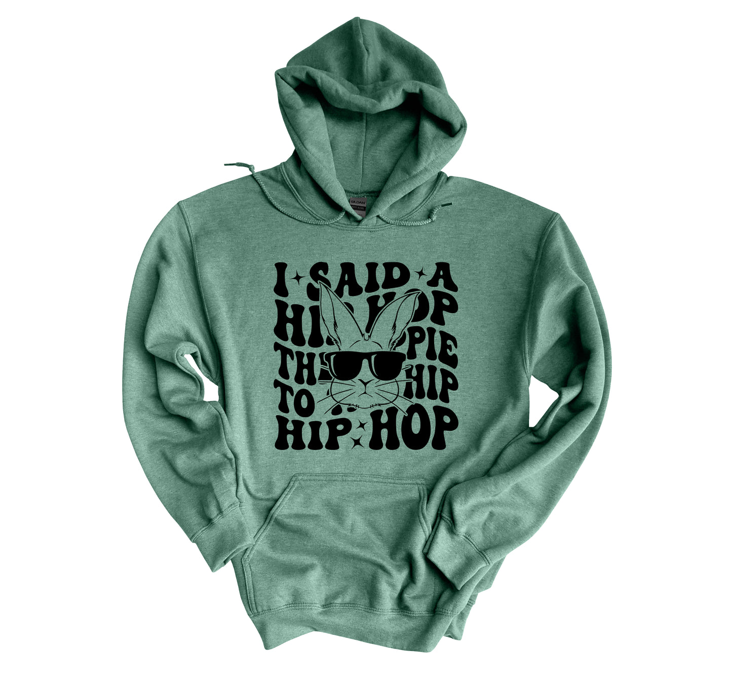 Hip Hop Bunny - Adult Hoodie