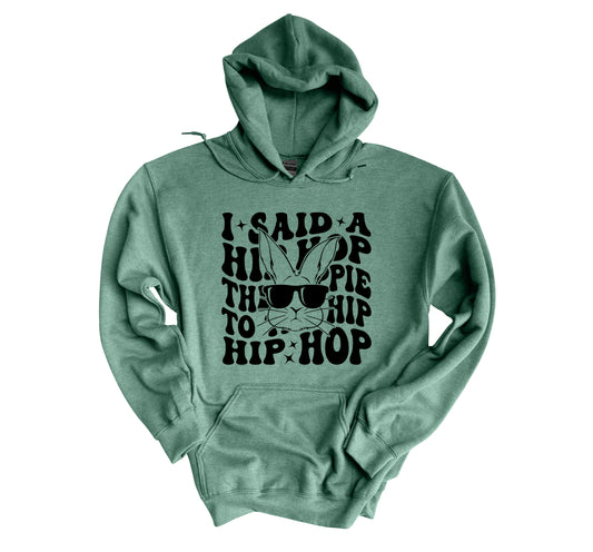 Hip Hop Bunny - Adult Hoodie
