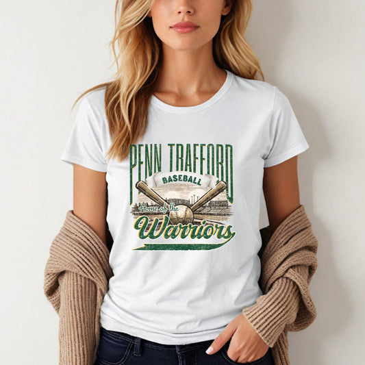 Home of the Warriors Baseball - Women's Tee