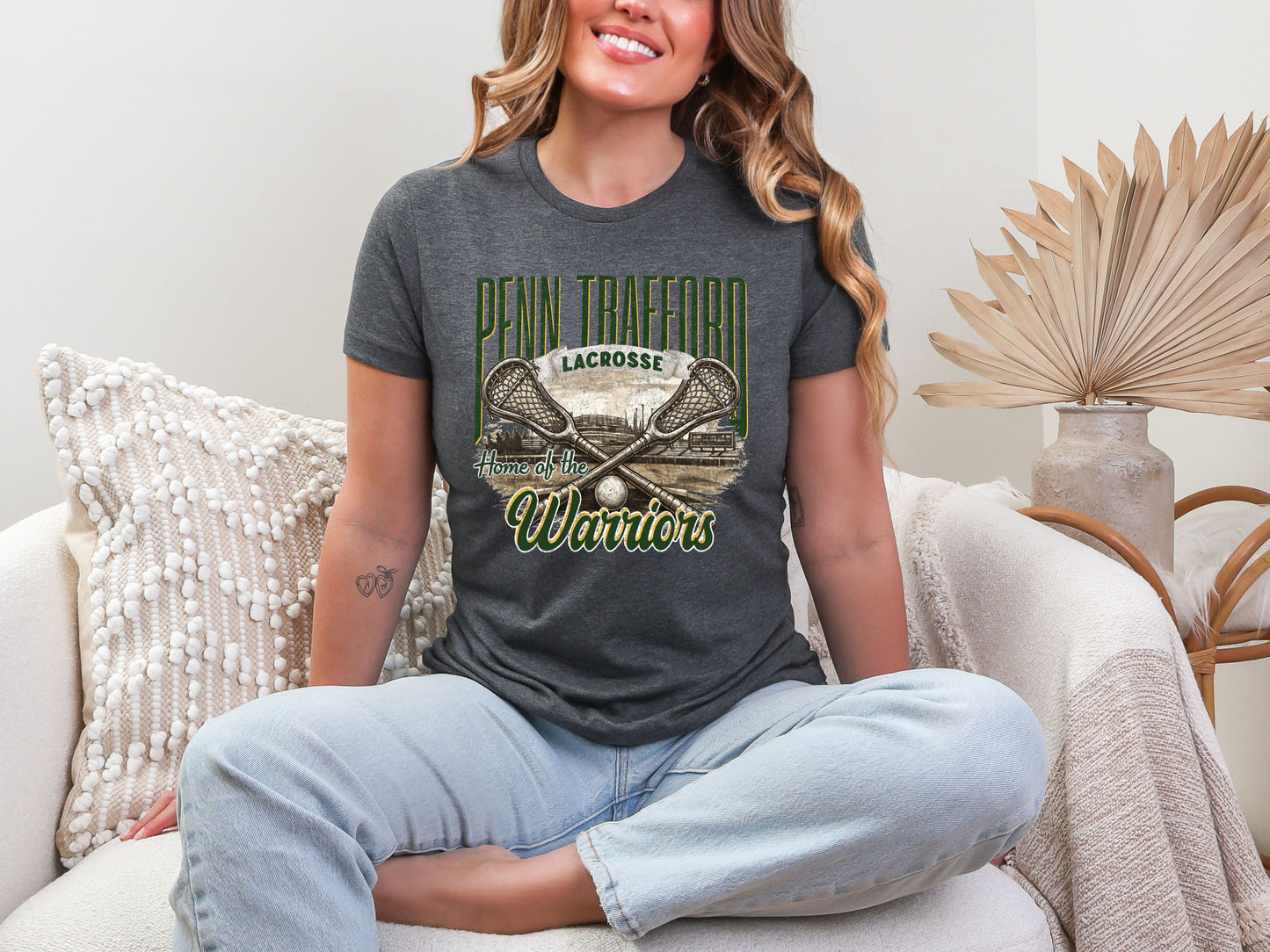 Home of The Warriors Lacrosse - Women's Tee