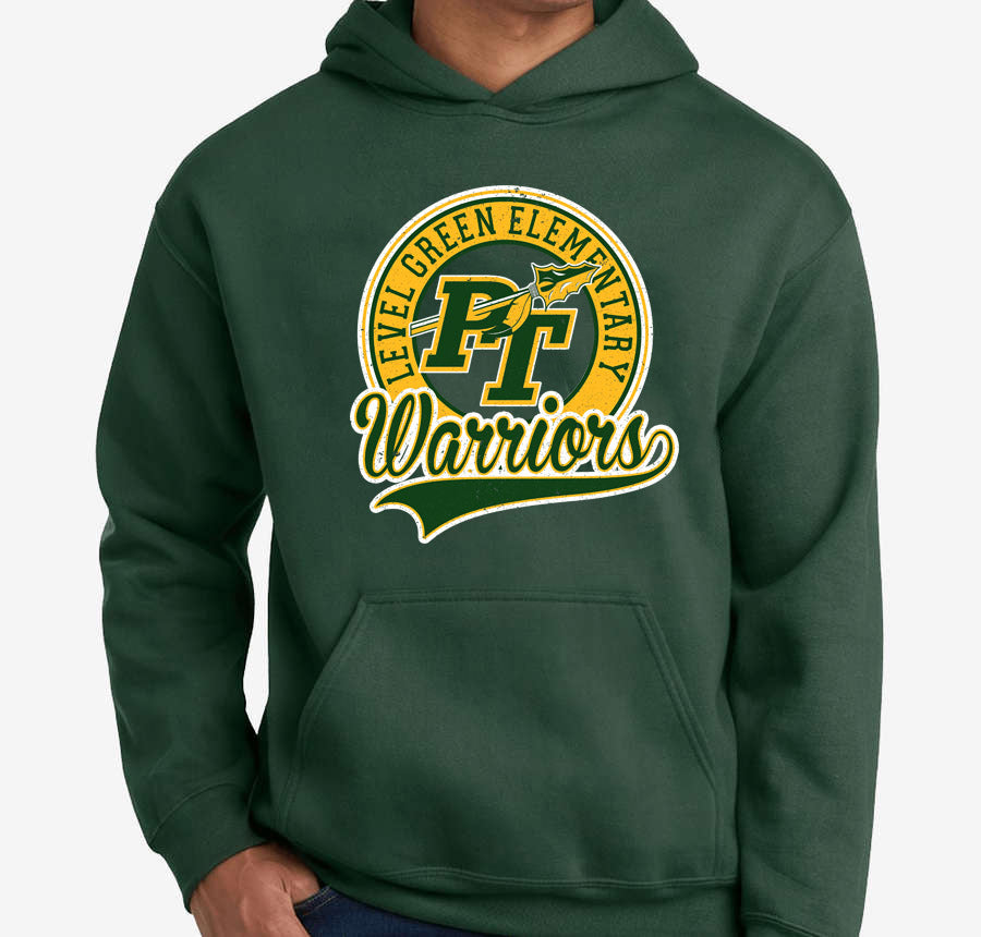 Level Green Elementary 2 - Adult Hoodie