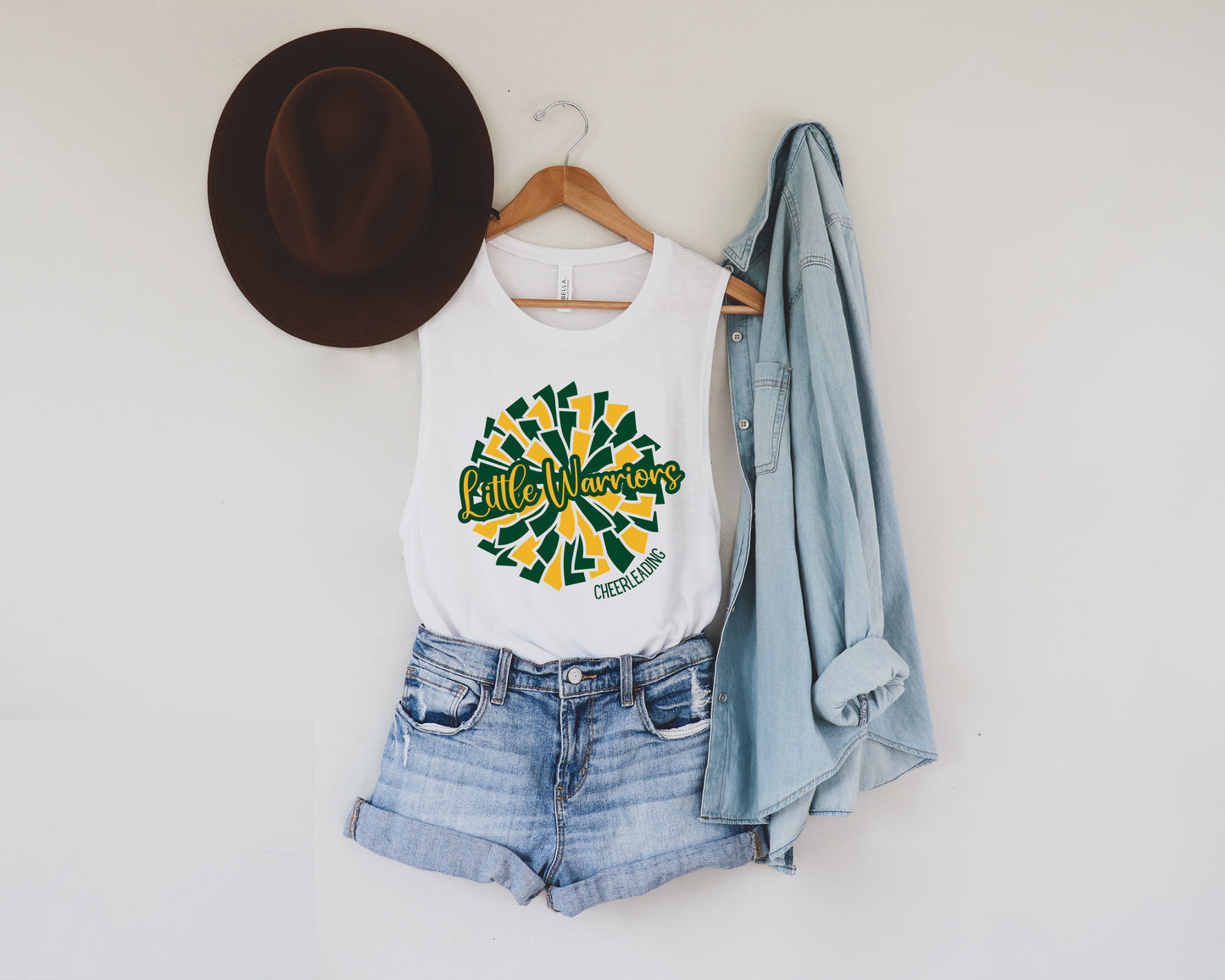 Little Warriors Cheer - Muscle Tank