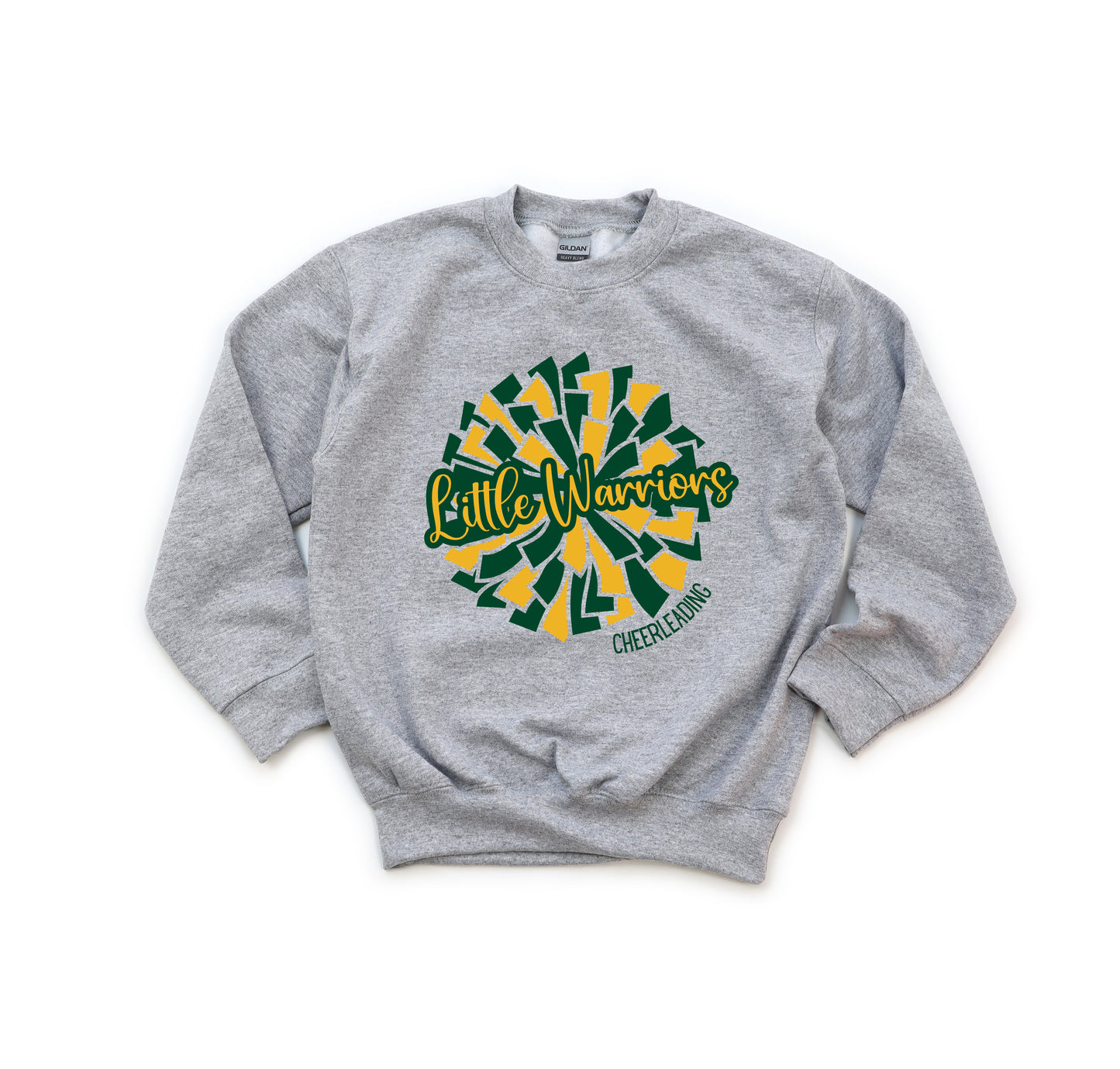 Little Warriors Cheer - Youth Crew Sweatshirt