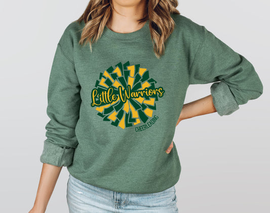 Little Warriors Cheer - Adult Crew Sweatshirt