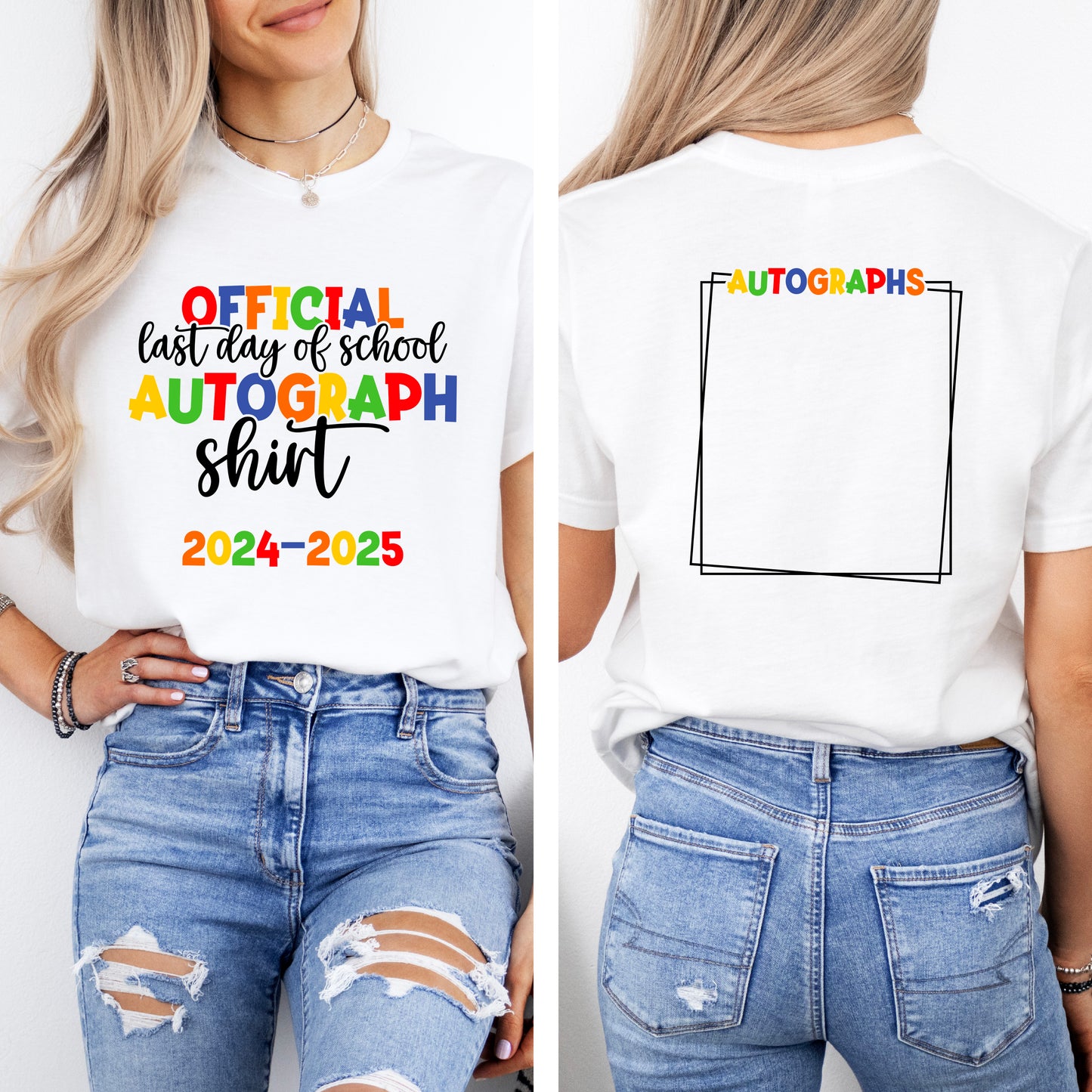 Last Day Autograph Shirt 2 - Adult Unisex T-Shirt