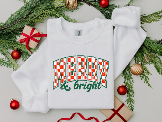 Merry & Bright - Youth Crew Sweatshirt