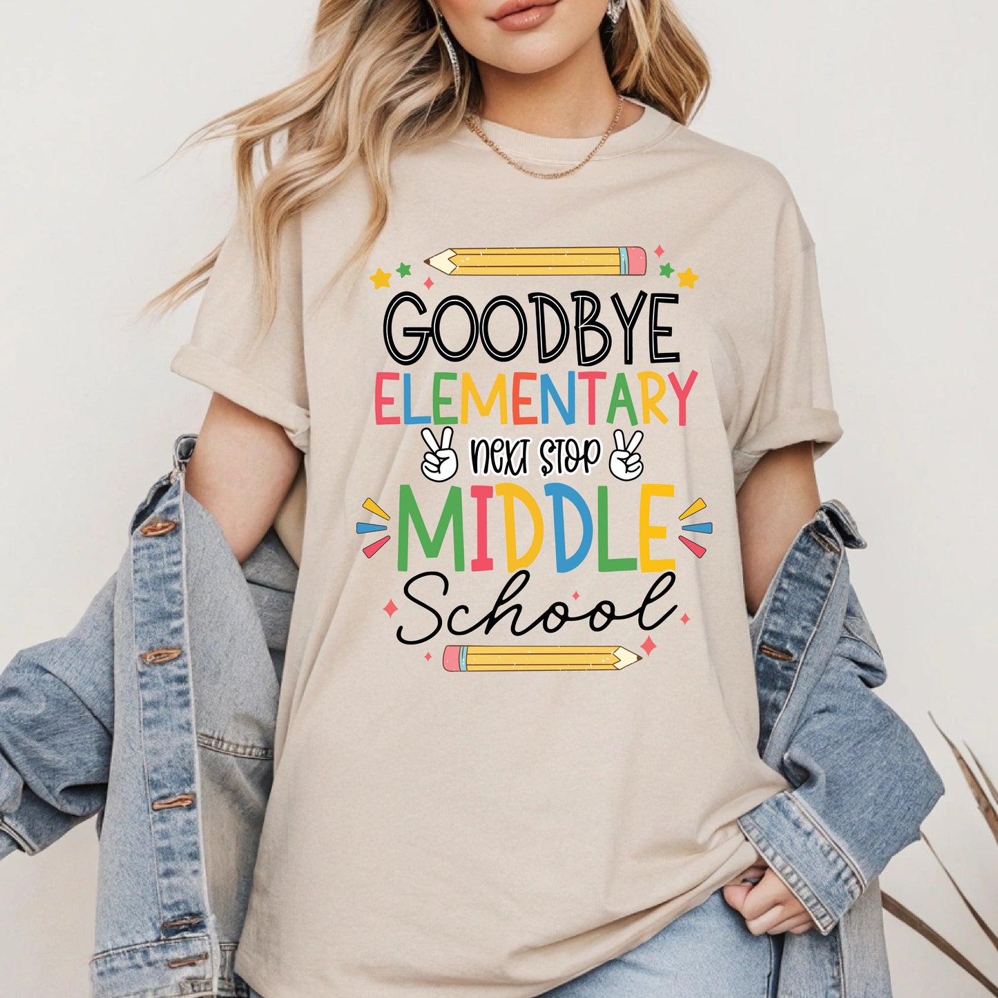 Next Stop Middle School - Adult Unisex T-Shirt