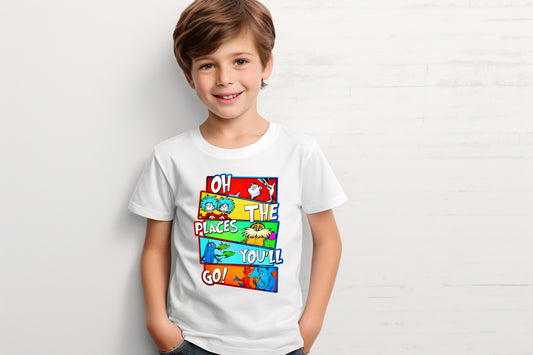 Oh The Places 2 - Youth T-Shirt