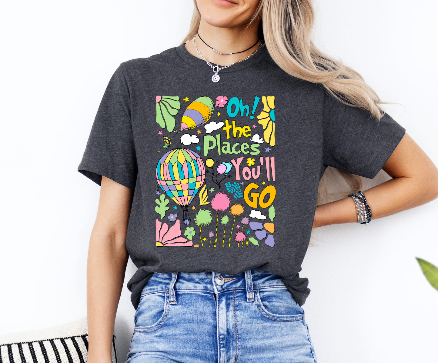 Oh The Place 1 - Adult Unisex T-Shirt