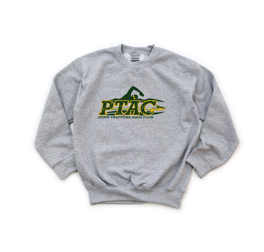 PTAC Swim - Youth Crew Sweatshirt