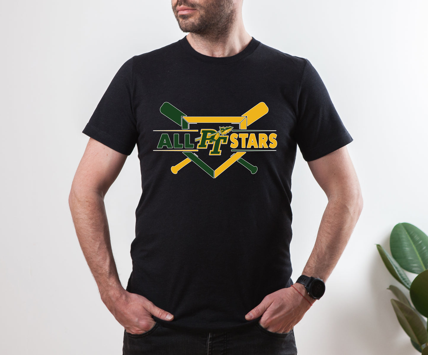 PT All-Stars Baseball 3 - Adult Unisex T-Shirt