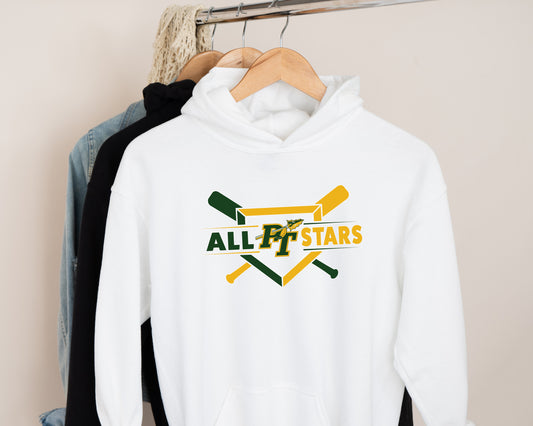 PT All-Stars Baseball 3 - Adult Hoodie