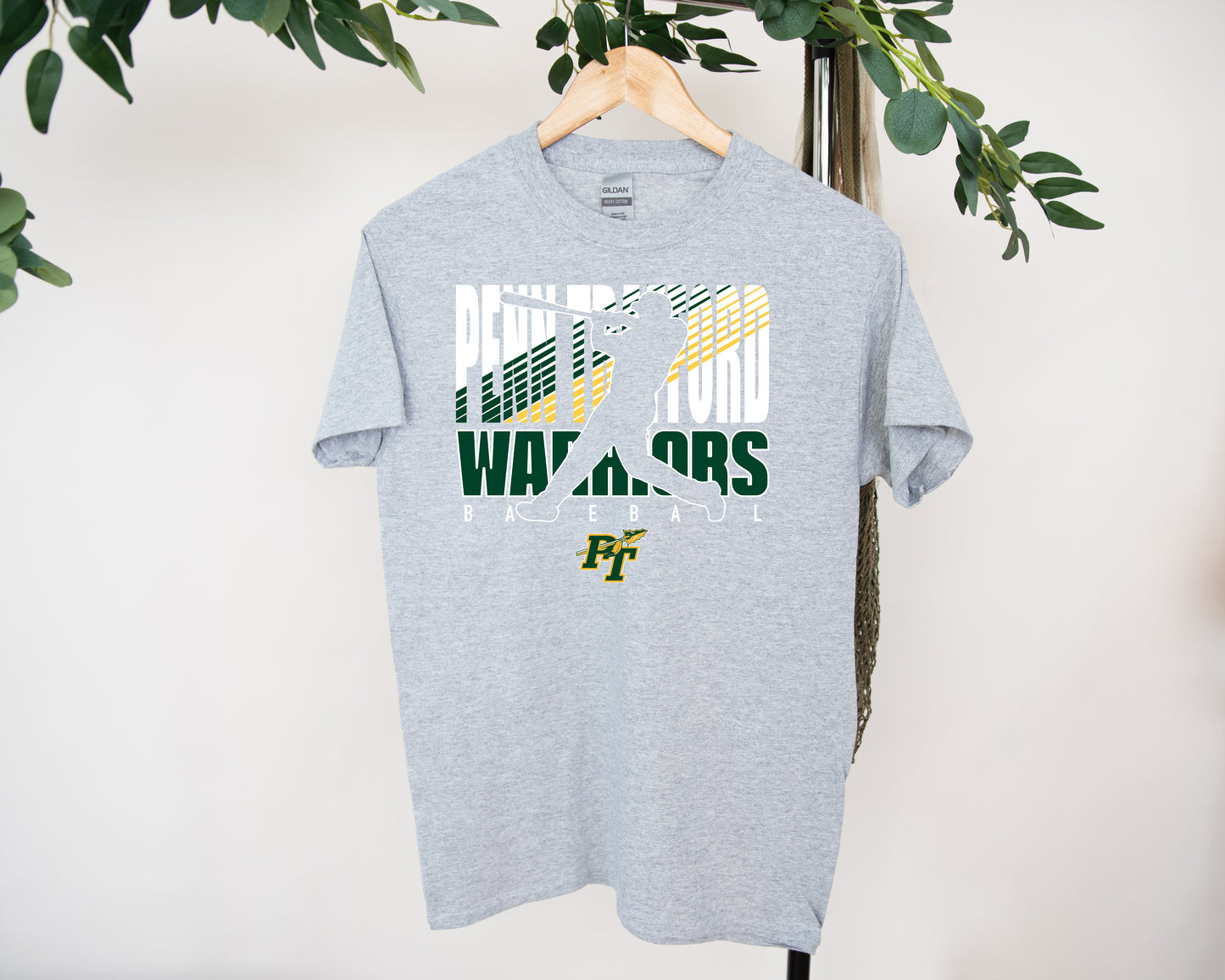 PT Baseball Silhouette -  Adult Unisex T-Shirt