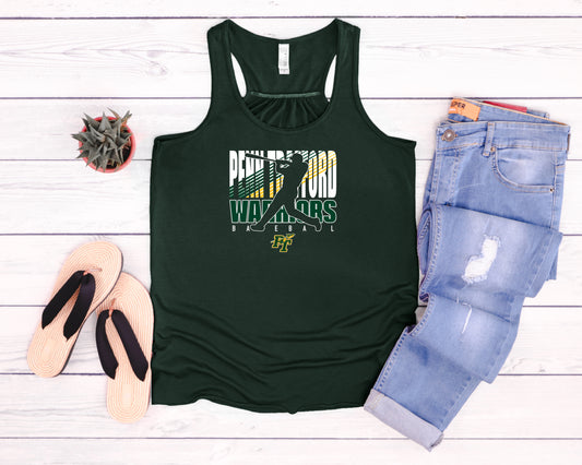 PT Baseball Silhouette - Flowy Tank