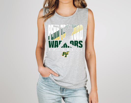 PT Baseball Silhouette - Muscle Tank