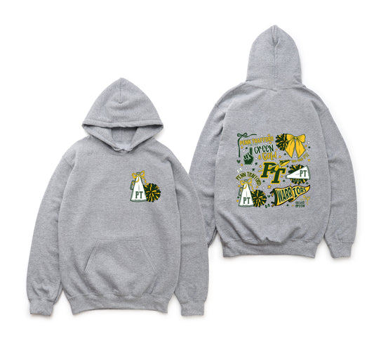 PT Cheerleading 2 - Adult Hoodie