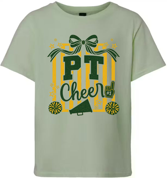 PT Cheer Stripes - Adult & Youth T-Shirt