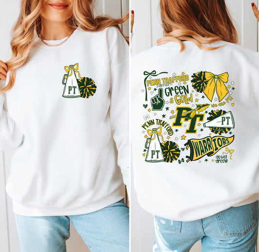 PT Cheerleading 2 - Adult Crew Sweatshirt