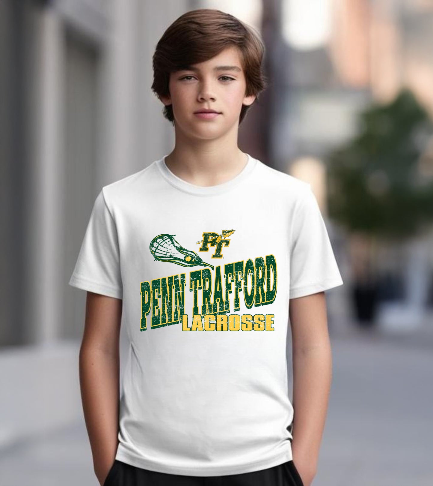 PT Lacrosse Distressed - Youth T-Shirt