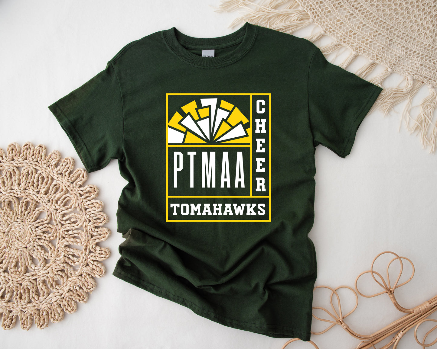 PTMAA Tomahawks Cheer - Adult Unisex T-Shirt