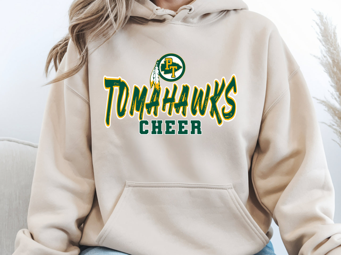 PTMAA Tomahawks Cheer - Adult Unisex Hoodie