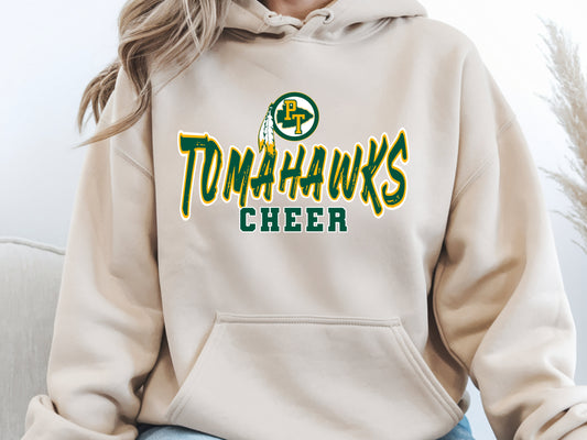 PTMAA Tomahawks Cheer - Adult Unisex Hoodie